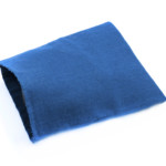 Blue Cotton Oven Gloves