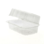 2lb Hinged Plastic Container (420)